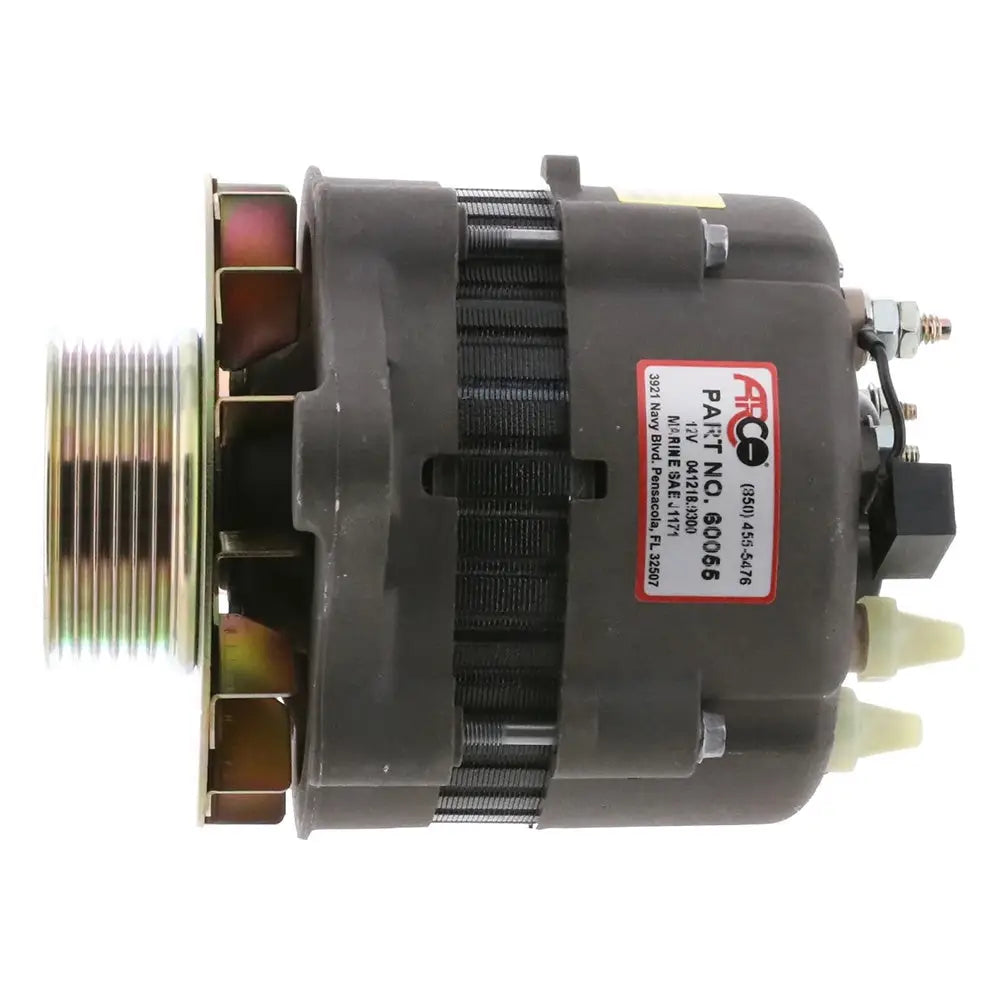 ARCO Marine Premium Replacement Alternator w/Multi-Groove Pulley - 12V 55A [60055] - Alternators