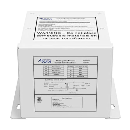 ASEA Power Systems 3.6 kVA Isolation Transformer [634003] - Shore Power