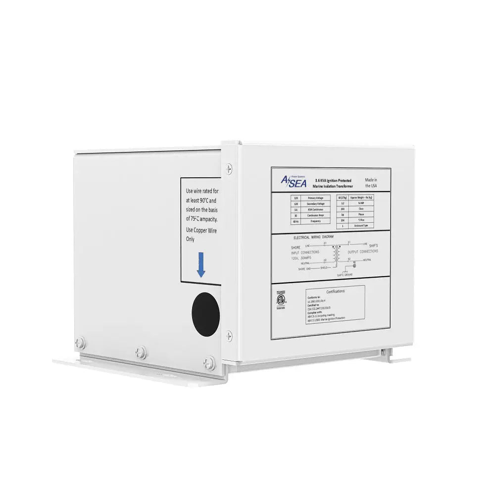 ASEA Power Systems 3.6 kVA Isolation Transformer [634003] - Shore Power