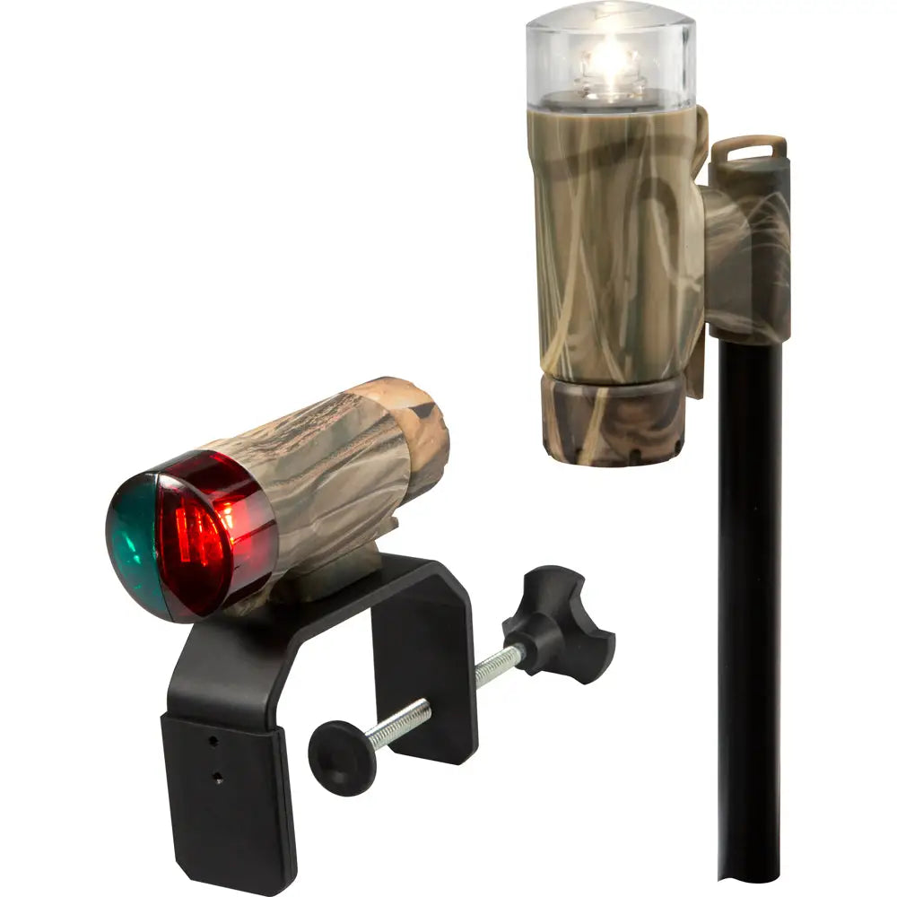 Attwood Clamp-On Portable LED Light Kit - RealTree Max-4 Camo [14191-7] - Navigation Lights