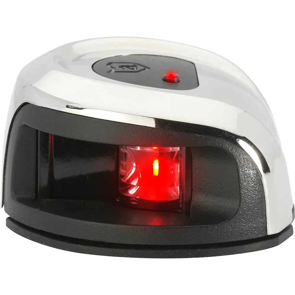 Attwood LightArmor Deck Mount Navigation Light - Stainless Steel - Port (red) - 2NM [NV2012SSR-7] - Navigation Lights