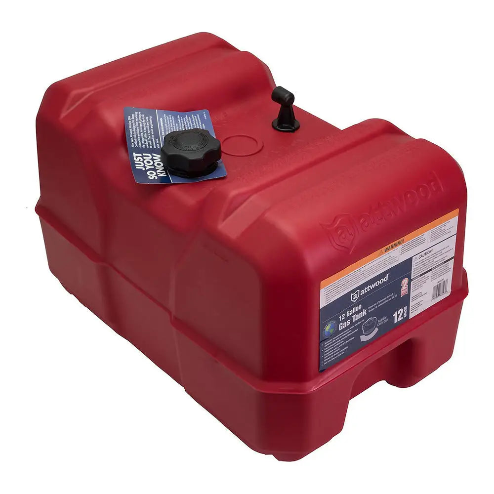 Attwood Portable Fuel Tank - 12 Gallon w/o Gauge [8812LP2] - Fuel Tanks