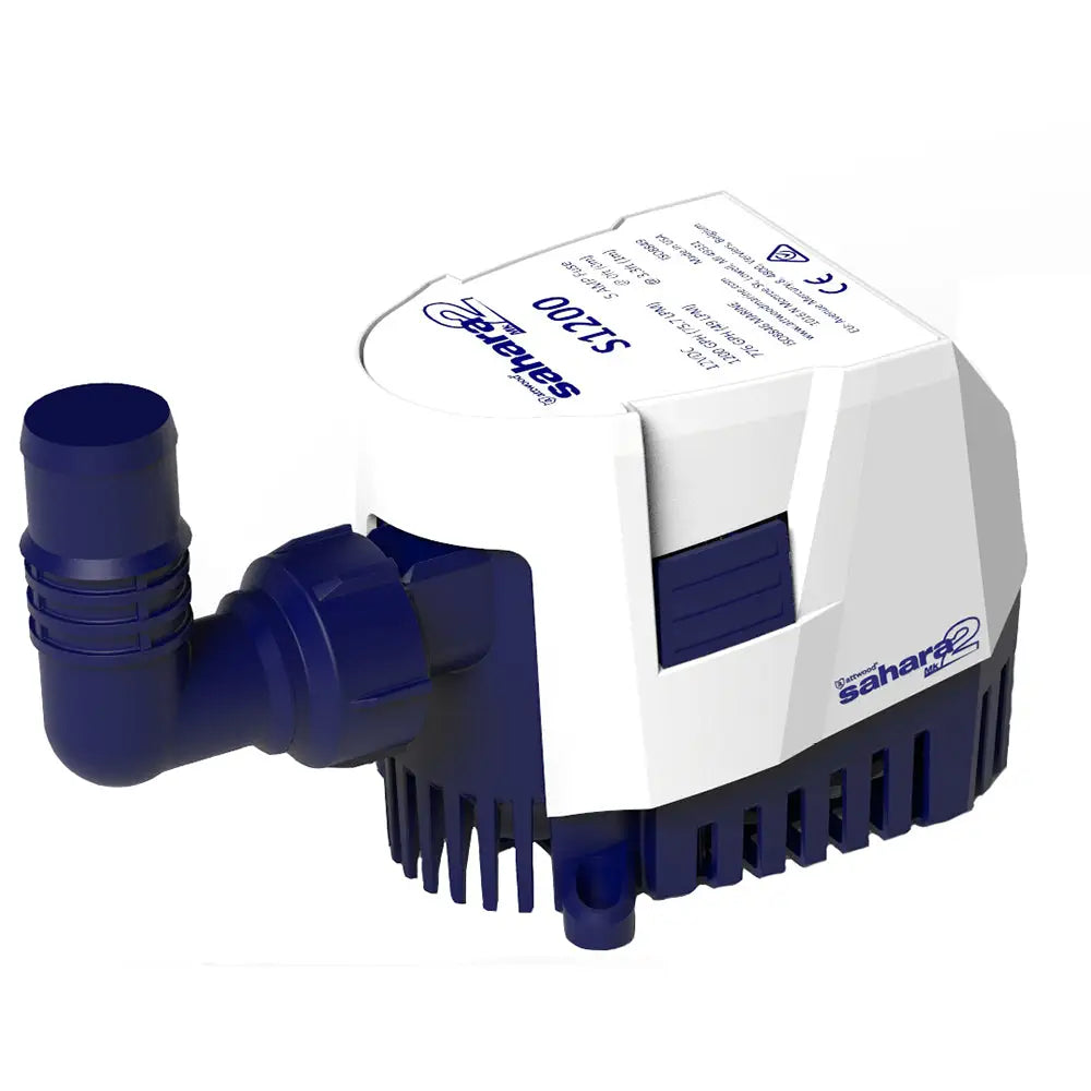 Attwood Sahara MK2 S1200 Bilge Pump 1200 GPH - 12V - Automatic [5512-7] - Bilge Pumps
