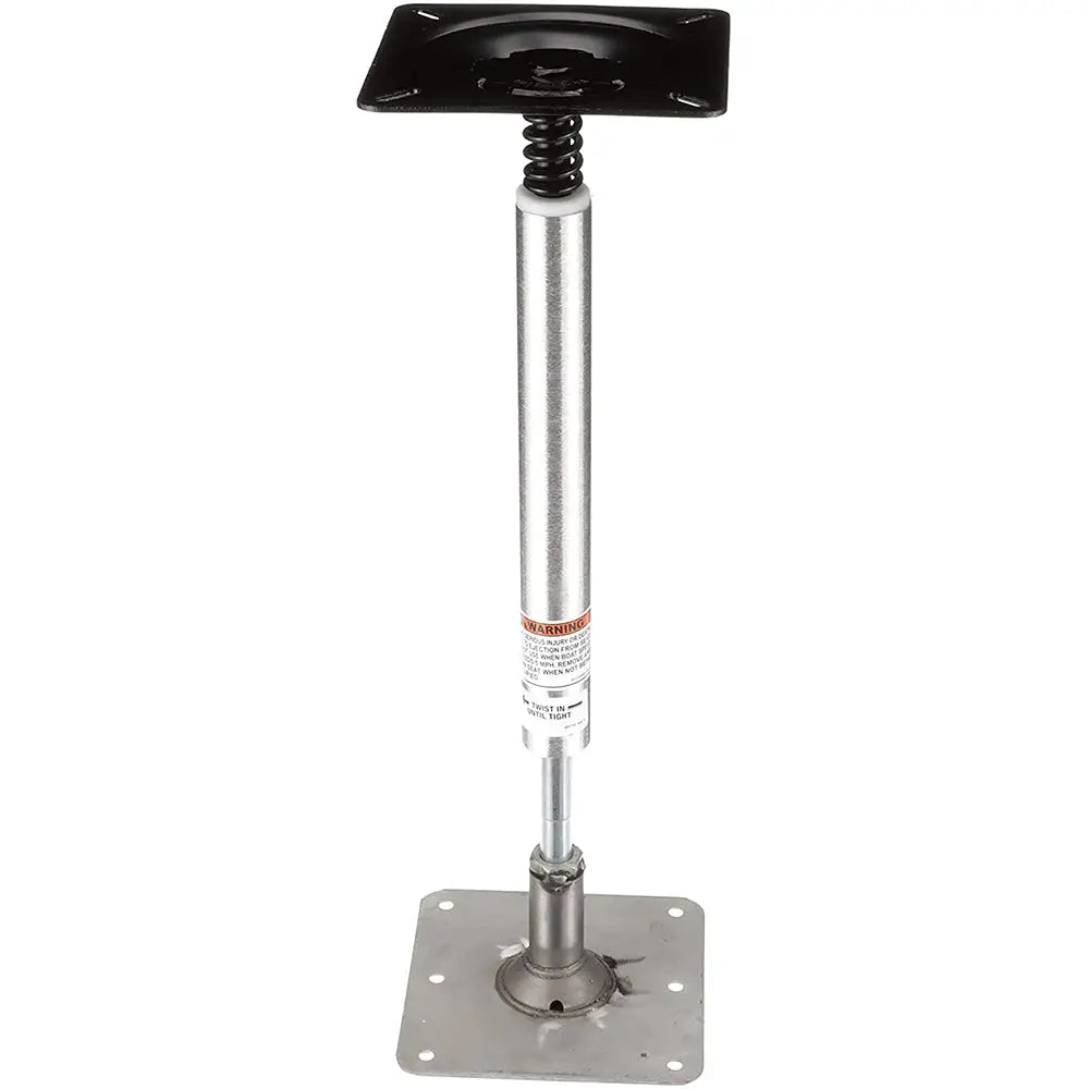 Attwood SWIVL-EZE LockN-Pin 3/4’’ Pedestal Kit 13’’ Post 7’’ x 7’’ Stainless Steel Base Plate Threaded [977339-T]