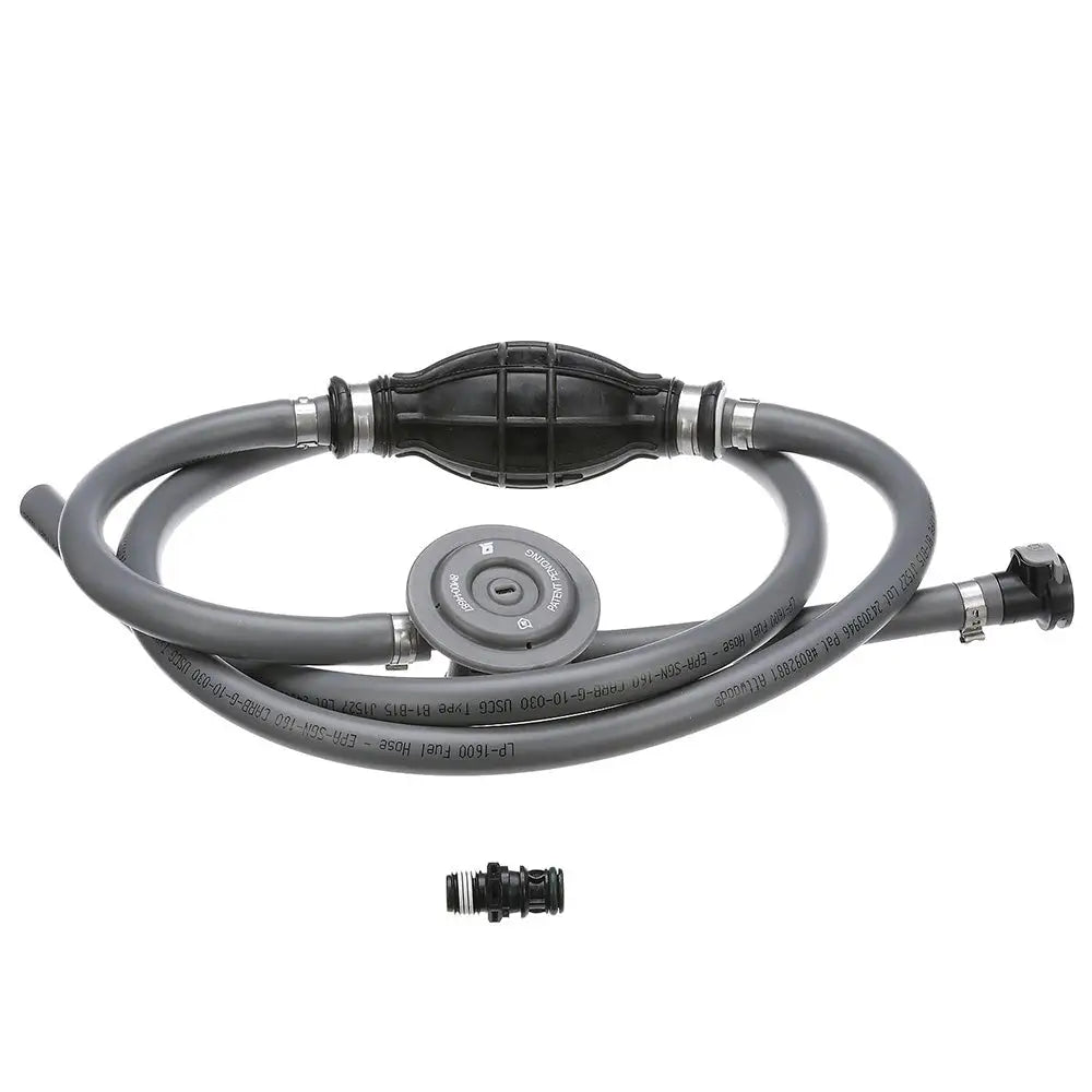 Attwood Universal Fuel Line Kit - 3/8’’ Dia. x 6 Length w/Sprayless Connectors Fuel Demand Valve [93806UUSD7] - Fuel
