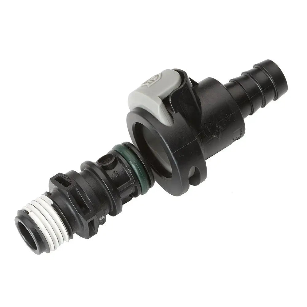 Attwood Universal Sprayless Connector - Male Female [8838US6] - Fuel Hose & Fittings