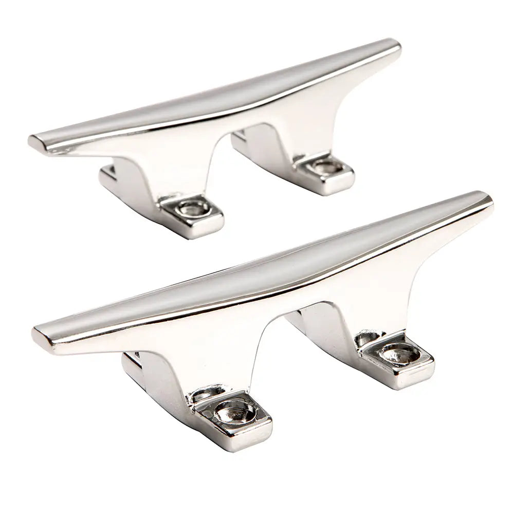 Attwood ZAMAK Chrome Plated Zinc Cleats - Pair - 4-1/2’’ [6244-6] - Cleats