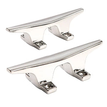 Attwood ZAMAK Chrome Plated Zinc Cleats - Pair - 4-1/2’’ [6244-6] - Cleats