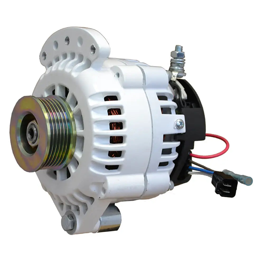 Balmar Alternator 100 AMP 12V 1-2’’ Single Foot Spindle Mount K6 Pulley w/Isolated Ground [621-100-K6] - Alternators
