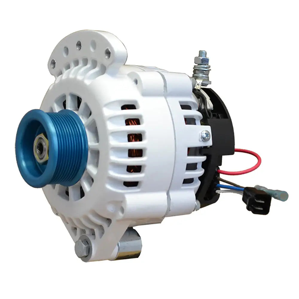 Balmar Alternator 120 AMP 12V 1-2’’ Single Foot Spindle Mount J10 Pulley w/Isolated Ground [621-120-J10] - Alternators