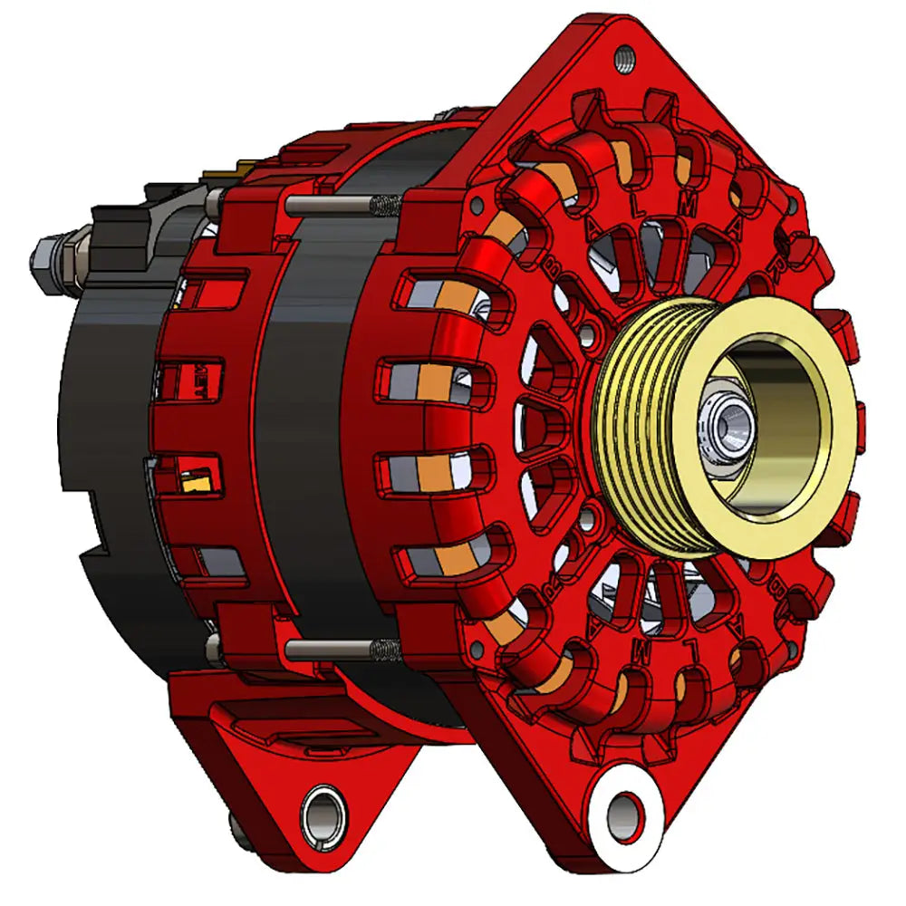 Balmar Alternator 250 AMP 12V 3.15’’ Dual Foot Saddle K6 Pulley [XT-CR-250-K6] - Alternators