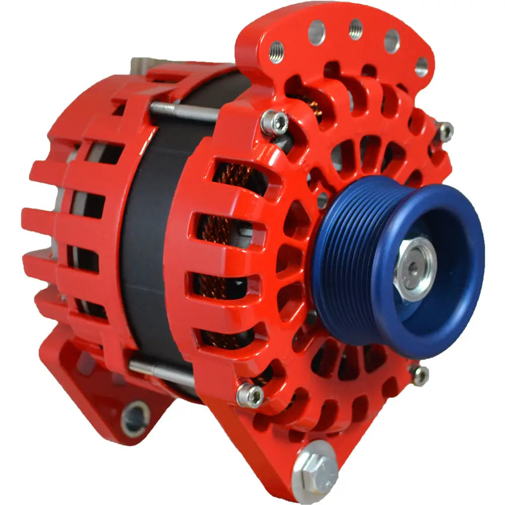 Balmar Alternator 3.15’’ Dual Foot Saddle J10 Serpentine Pulley - 170A - 12V [XT-DF-170-J10] - Alternators