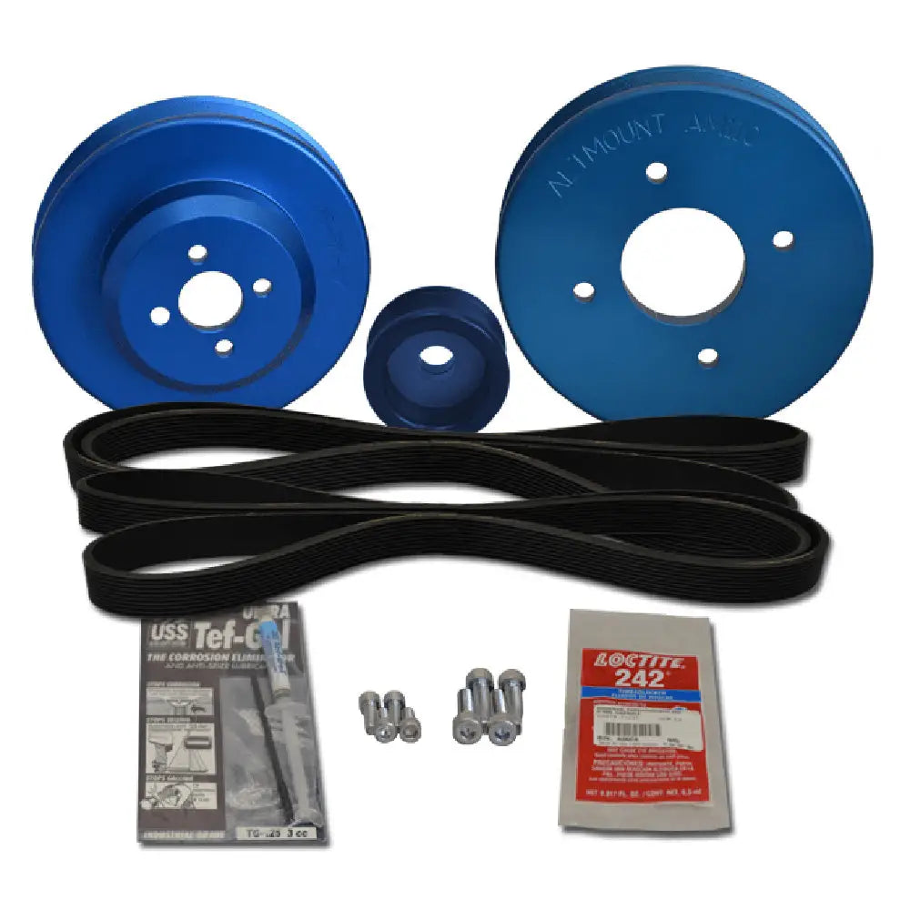Balmar Pulley Kit f/Yanmar 3JH2-TE 3JH2-E [48-YSP-3JH-C] - Alternators