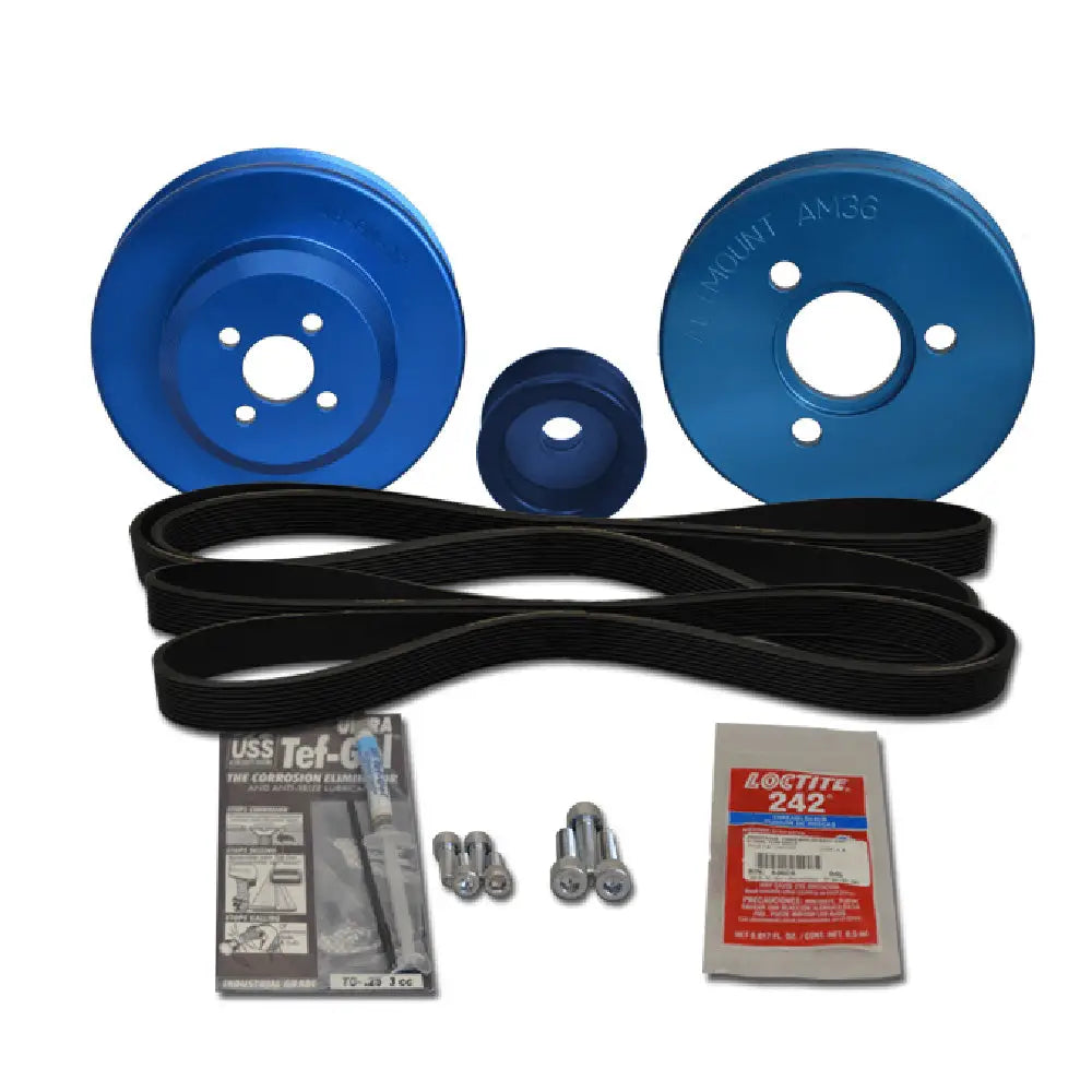 Balmar Pulley Kit f/Yanmar 3JH5 3JH4-E 4JH4-E 4JH5 4JH5-E [48-YSP-3JH-A] - Alternators