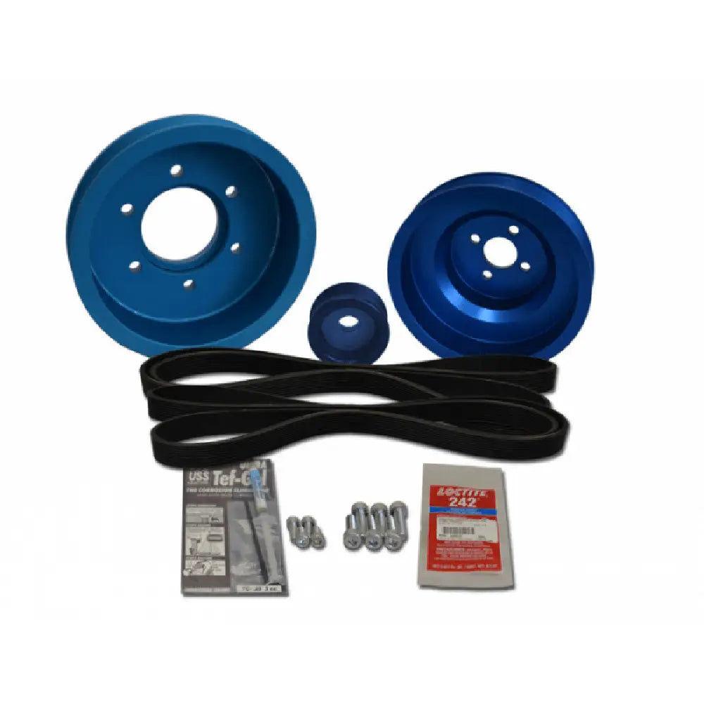 Balmar Pulley Kit f/Yanmar 4JH3-TE 4JH3-HTE [48-YSP-4JH-D] - Alternators