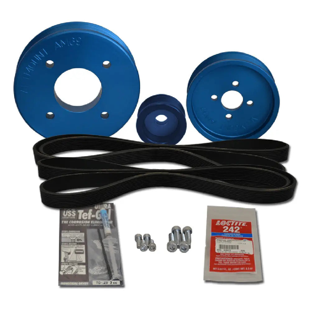 Balmar Pulley Kit Yanmar f/3YM30 [48-YSP-3YM-B] - Alternators