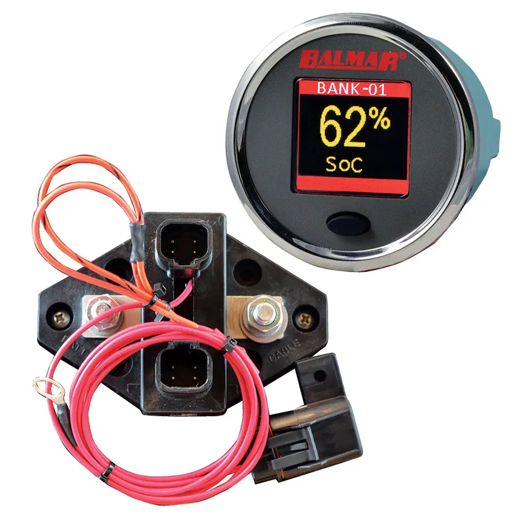 Balmar SG200 Battery Monitor Kit w/Display Shunt 10M Cable - 12-48 VDC [SG200] - Meters & Monitoring