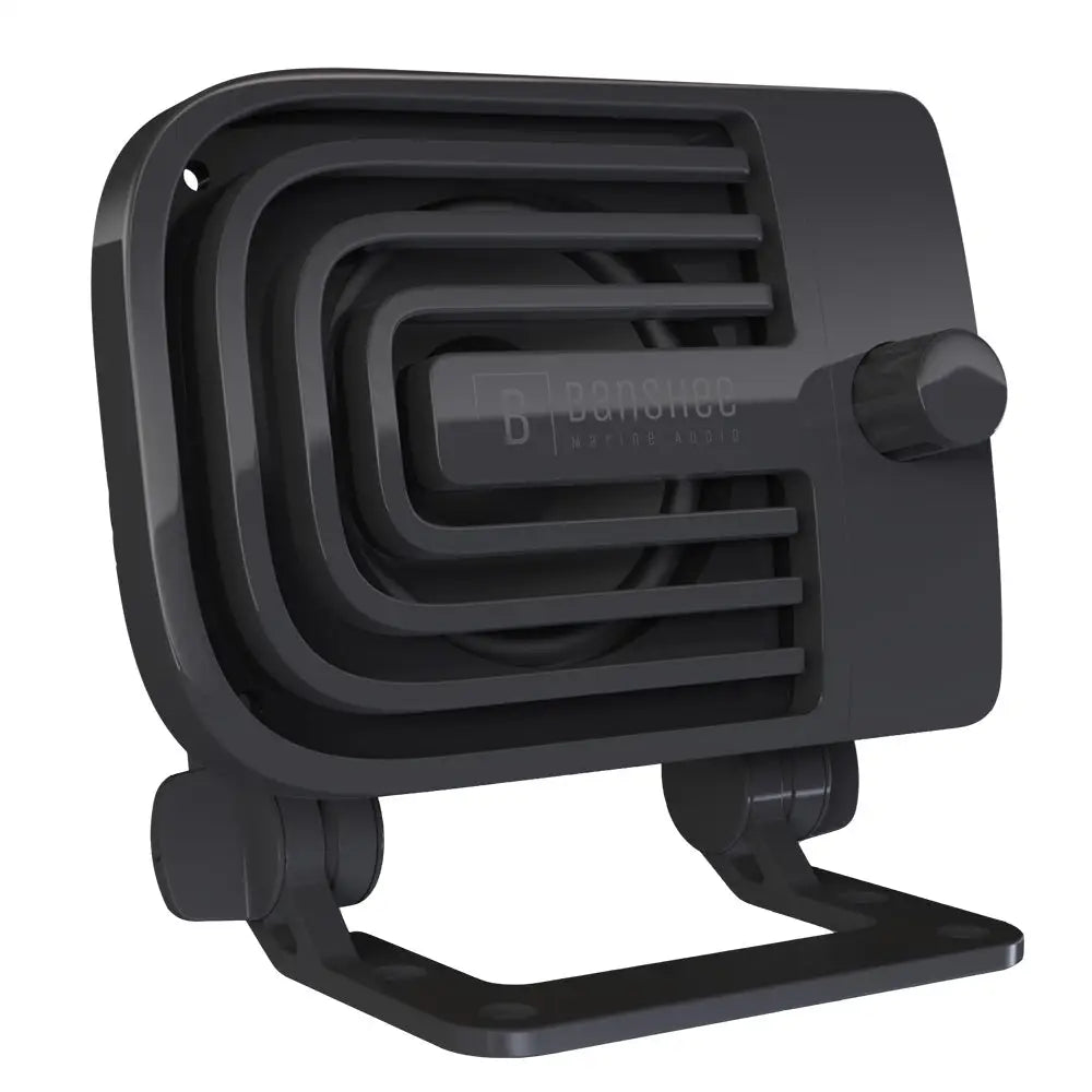 Banshee Marine Active External VHF Speaker - Black [BAR-VA-1B] - Accessories