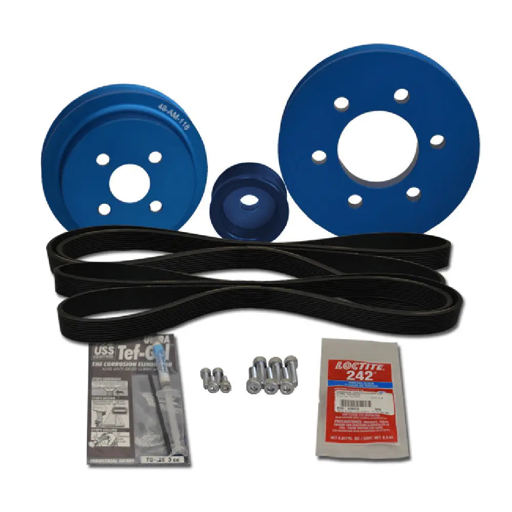 Barlmar Pulley Kit f/Yanmar 4LH-A [48-YSP-4LH-A] - Alternators