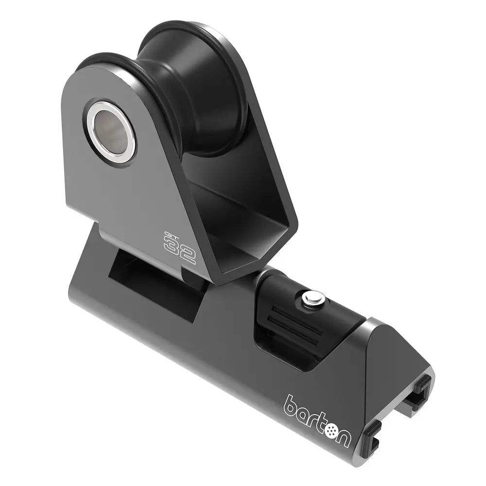 Barton 32mm Pin Genoa Car Track Pin Stop Standard Duty - Black [32100GTB] - Rigging