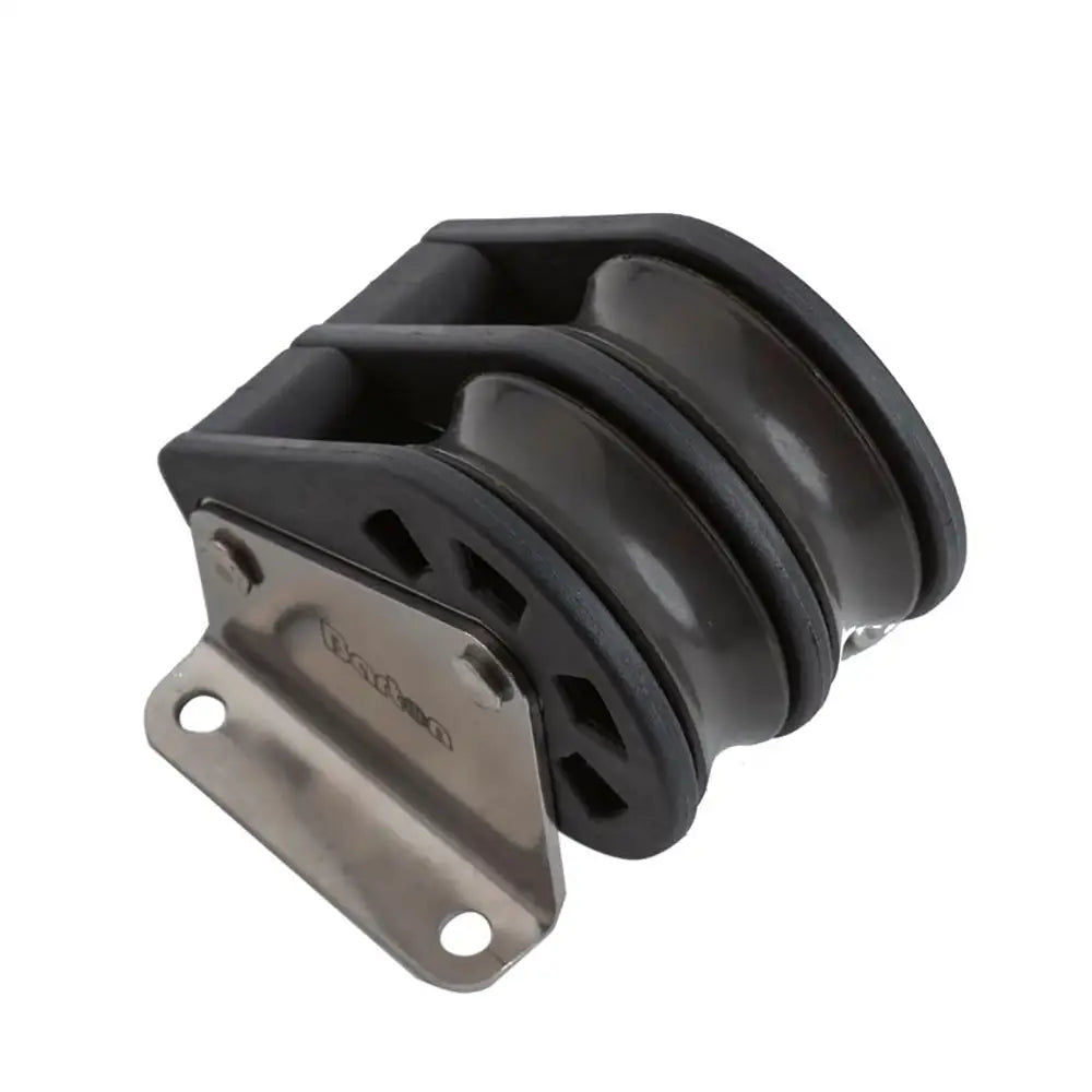 Barton Size 3 45mm Plain Bearing Pulley Block Double Upright Block [N03250] - Blocks