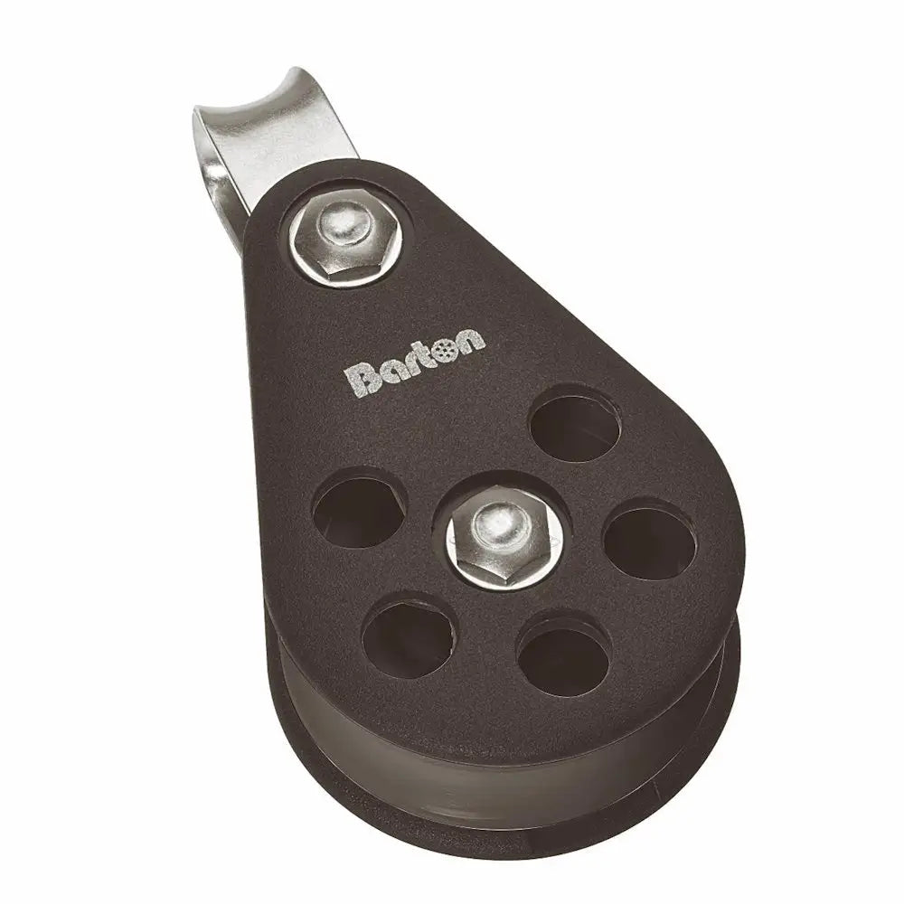 Barton Size 5 54mm Plain Bearing Pulley Block Single Block Fixed Eye [N05110] - Hardware