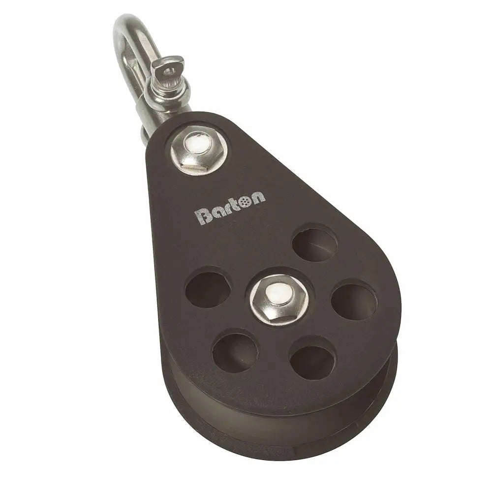 Barton Size 5 54mm Plain Bearing Pulley Block Single Block Swivel [N05130] - Hardware