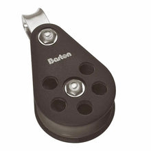 Barton Size 6 64mm Plain Bearing Pulley Single Block Fixed Eye [N06110] - Hardware