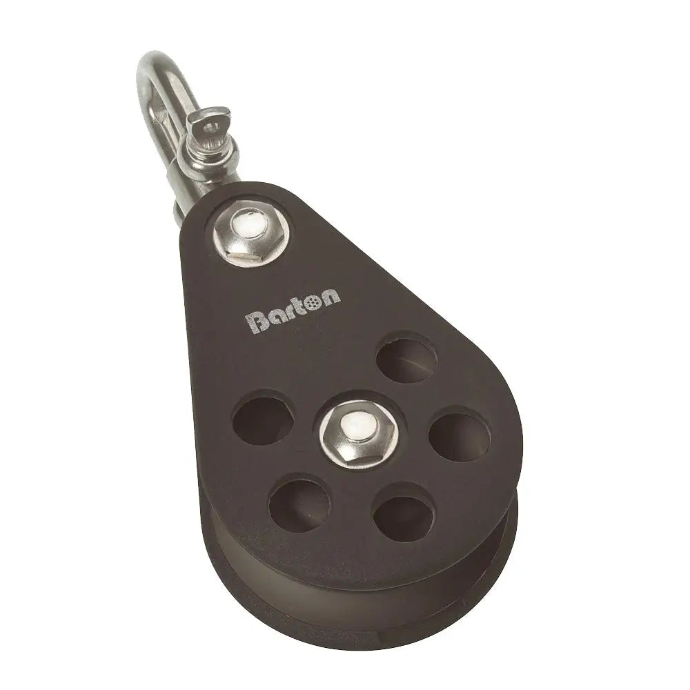 Barton Size 6 64mm Single Swivel Plain Bearing Pulley Block - Blocks