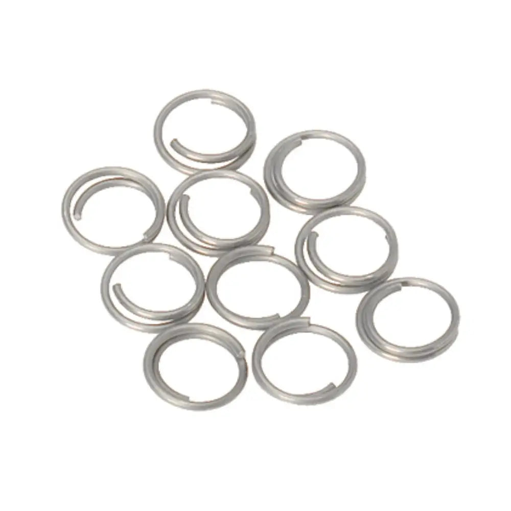 Barton Stainless Steel Split Rings - 10mm - 10-Pack [60190] - Hardware
