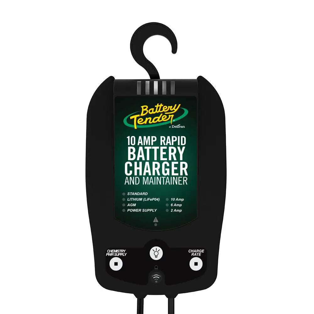 Battery Tender 12V 10/6/2A Selectable Chemistry Battery Charger w/WiFi [022-0229-DL-WH] - Battery Chargers