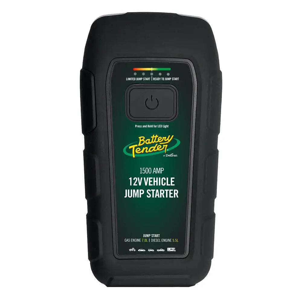 Battery Tender 1500A Jump Starter - 12000mAh Power Bank [030-2020-WH] - Battery Chargers
