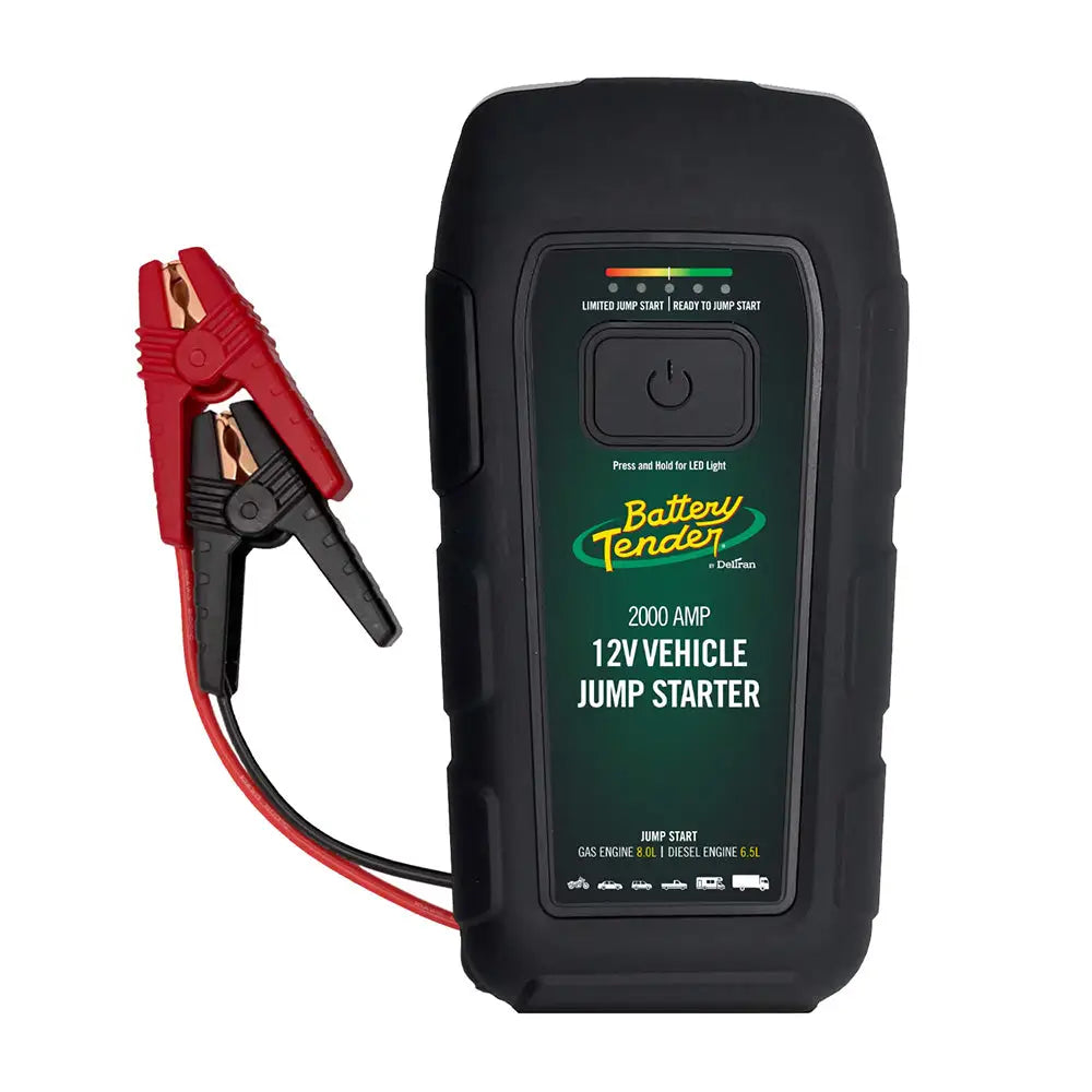 2000 Amp Battery Tender 16000MAH Power Bank Jump Starter - Battery Chargers
