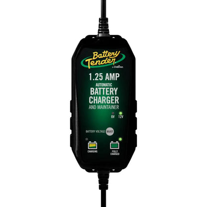 Battery Tender 6V/12V 1.25A Selectable Battery Charger [022-0211-DL-WH] - Battery Management