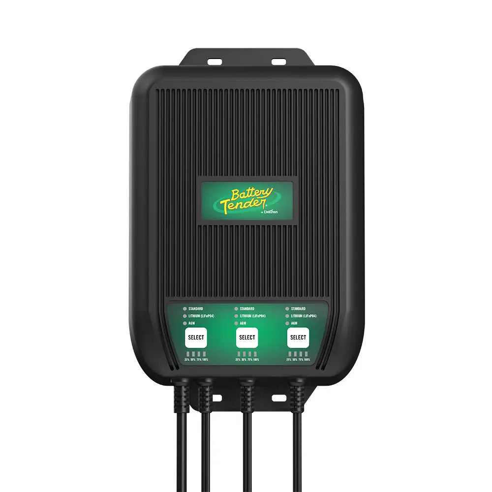 Battery Tender WaveCharge Pro 3-Bank 12V 30A Battery Charger [022-1008-DL-WH] - Battery Chargers