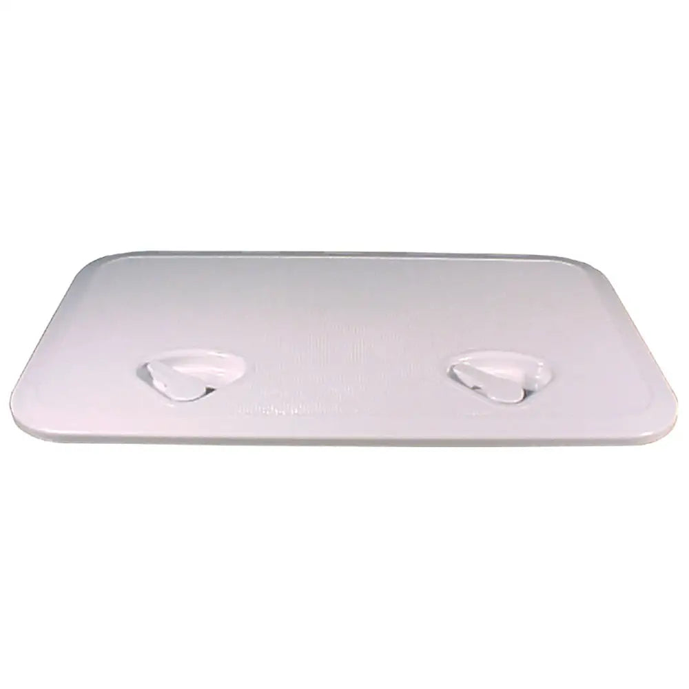 Beckson 14’’ x 24’’ Flush Hatch White - ASA Material - Acrylonitrile Styrene Acrylate [HT1424AW] - Hatches