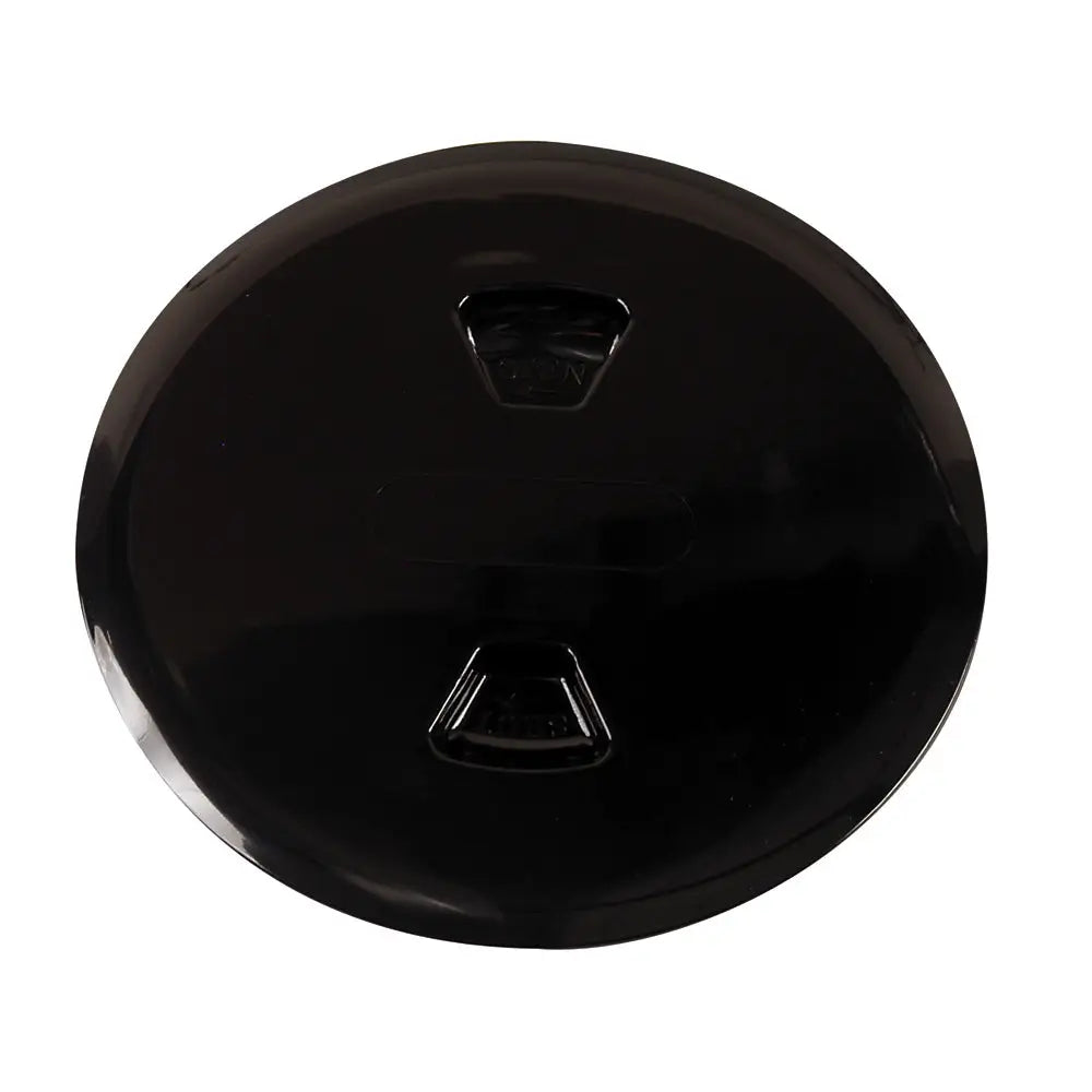 Beckson 5’’ Twist-Out Deck Plate - Black [DP50-B] - Deck Plates