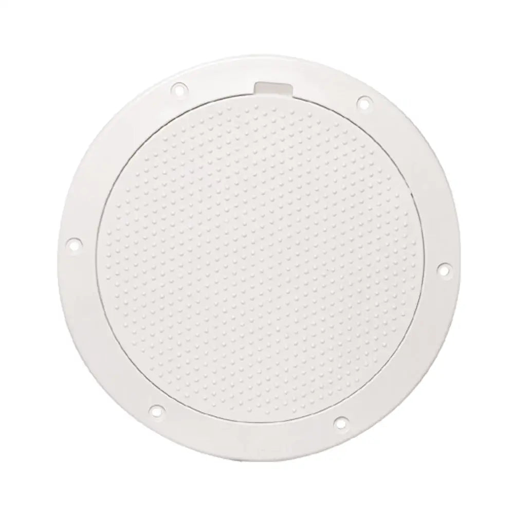 Beckson 6’’ Non-Skid Pry-Out Deck Plate - White [DP63-W] - Deck Plates