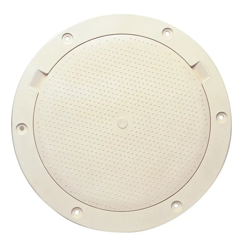 Beckson 8’’ Non-Skid Pry-Out Deck Plate - Beige [DP83-N] - Deck Plates