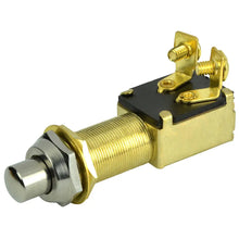 BEP 2-Position SPST Recessed Push Button Switch - OFF/(ON) [1001507] - Switches & Accessories