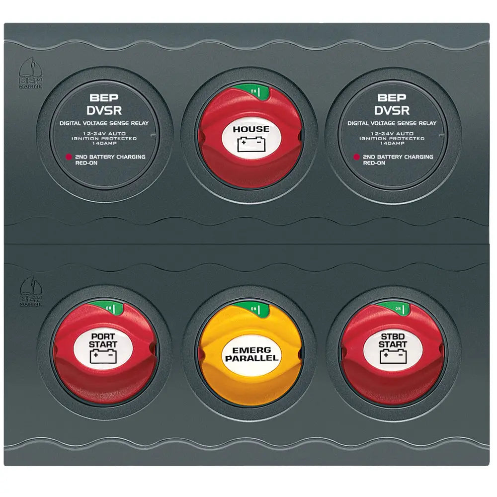 BEP Battery Management Contour Connect Panel f/Twin Engines w/VSR’s [CC-803N] - Battery Management