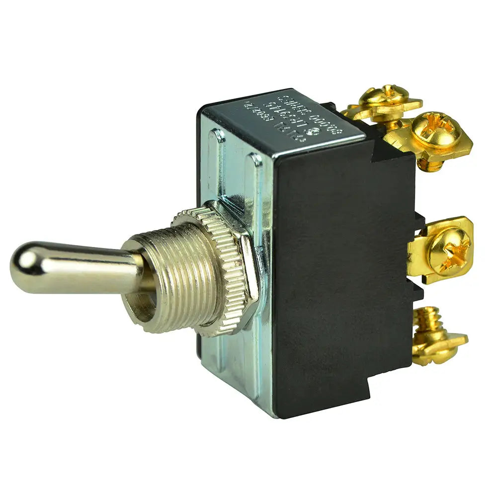 BEP DPDT Chrome Plated Toggle Switch - ON/OFF/ON [1002018] - Switches & Accessories