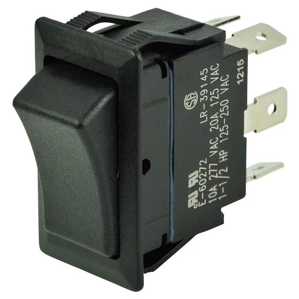 BEP DPDT Rocker Switch - 12V/24V - ON/OFF/ON [1001712] - Switches & Accessories