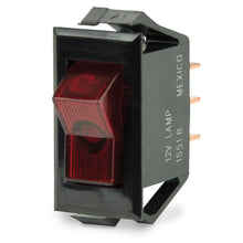BEP Illuminated SPST Rocker Switch - Red LED - 12V - OFF/ON [1001705] - Switches & Accessories