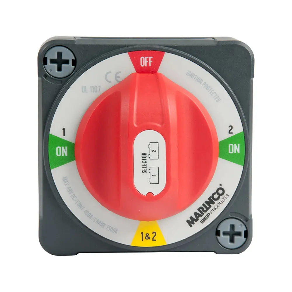 BEP Pro Installer 400A EZ-Mount Battery Selector Switch (1-2-Both-Off) [771-S-EZ] - Battery Management