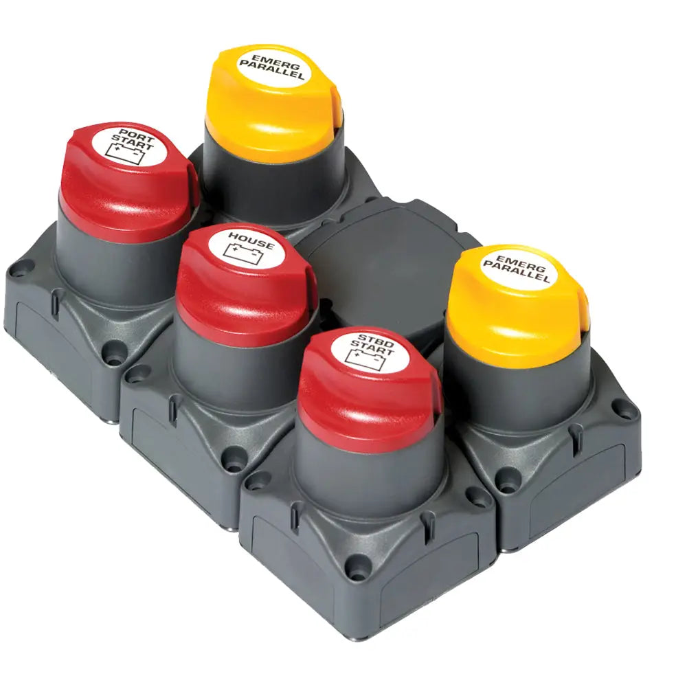 BEP Remote Battery Management Cluster f/Twin Engine [80-716-0015-00] - Battery Management