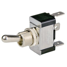 BEP SPDT Chrome Plated Toggle Switch - ON/OFF/ON [1002001] - Switches & Accessories