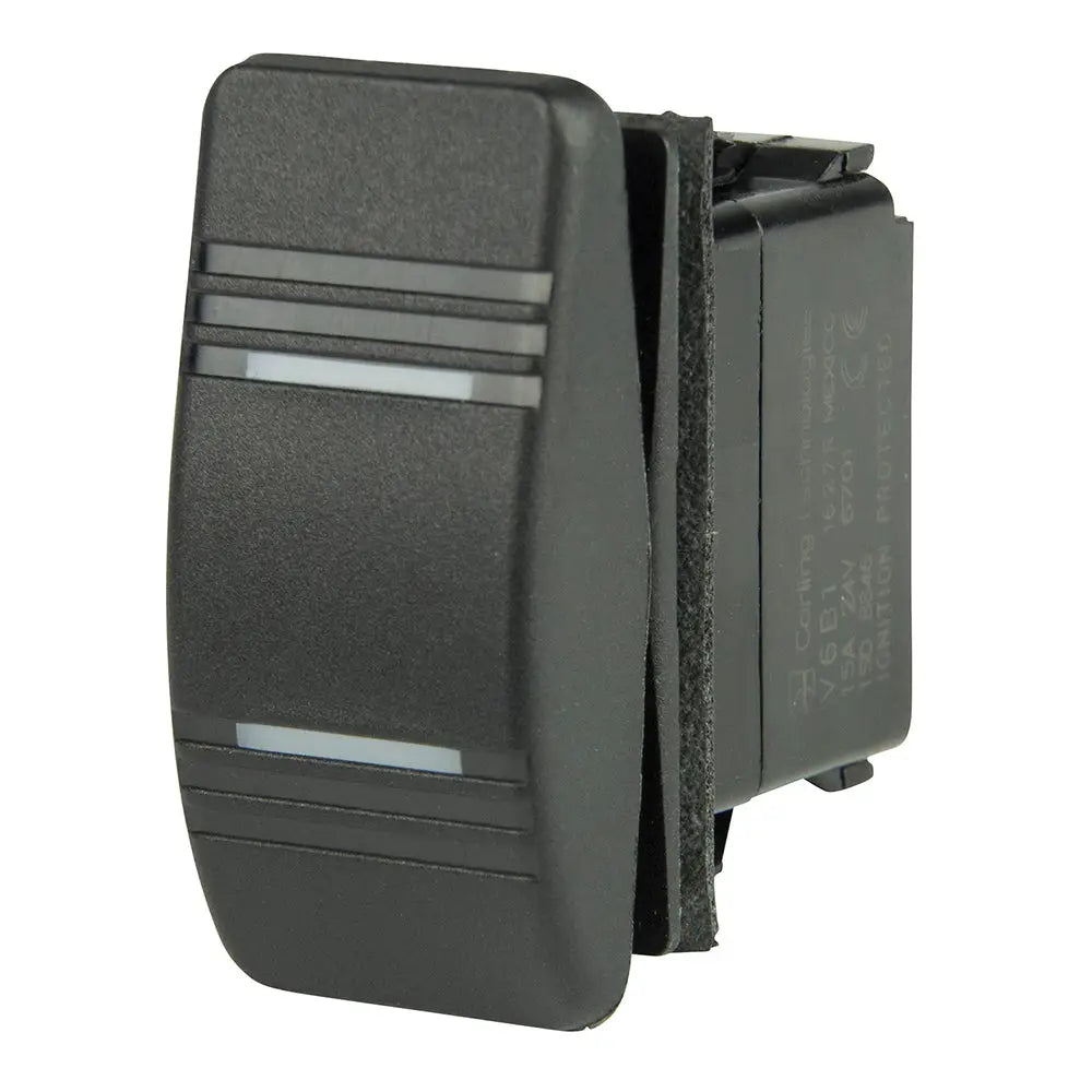 BEP SPDT Contura Switch - 2-Amber LEDs - ON/OFF/ON [1001803] - Switches & Accessories