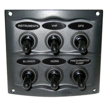 BEP Waterproof Panel - 6 Switches - Grey [900-6WP] - Electrical Panels