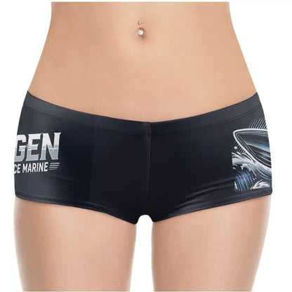 Bergen Performance Marine bikini booty shorts - Hot Pants